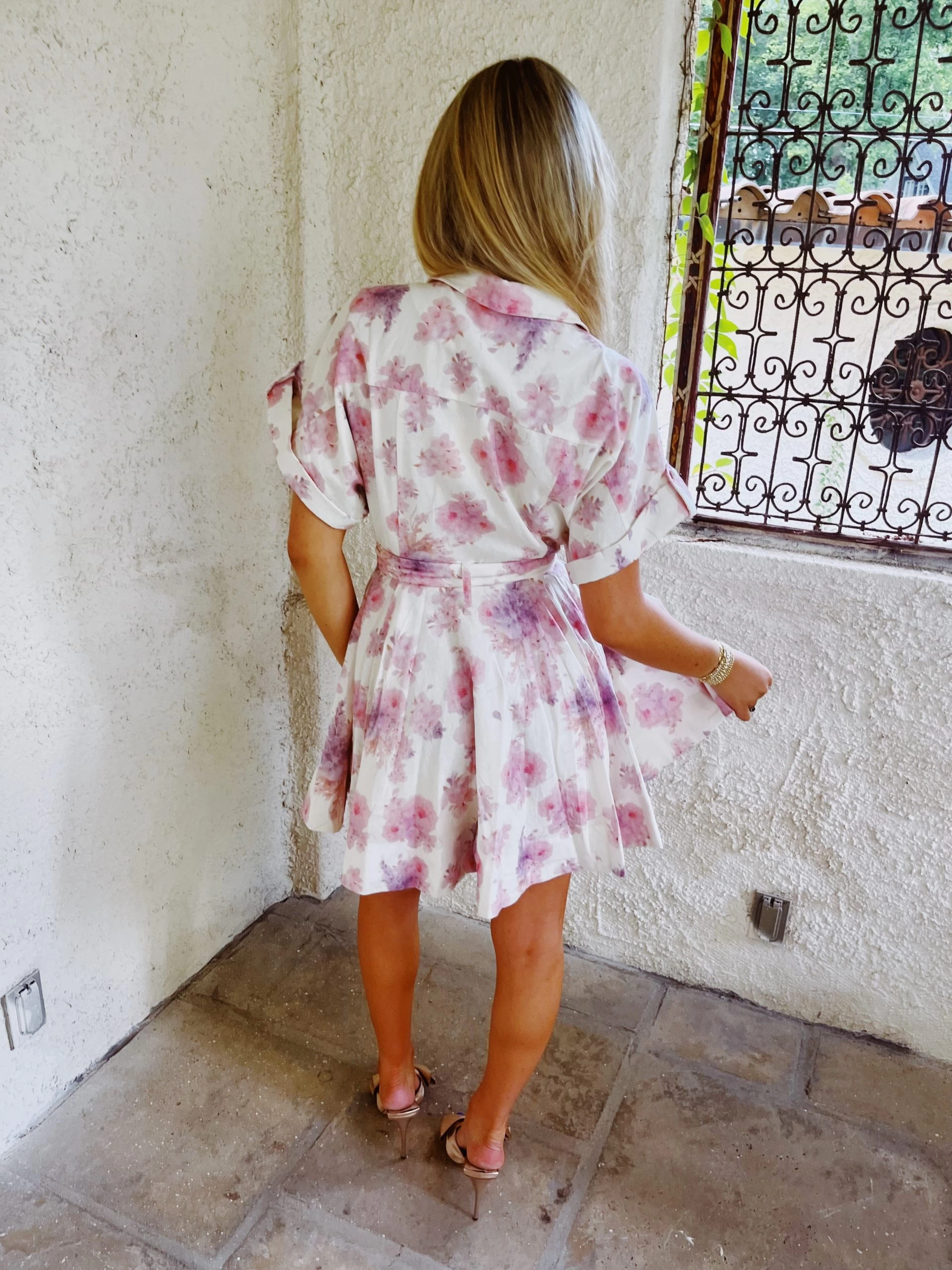 Perfect Safari Dress - Pink 2 Perfect Safari Dress - Pink - Image 2