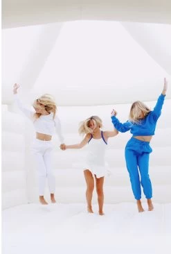 The Billow Sweatpants - White -Fashion Finds Outlet IMG 3982