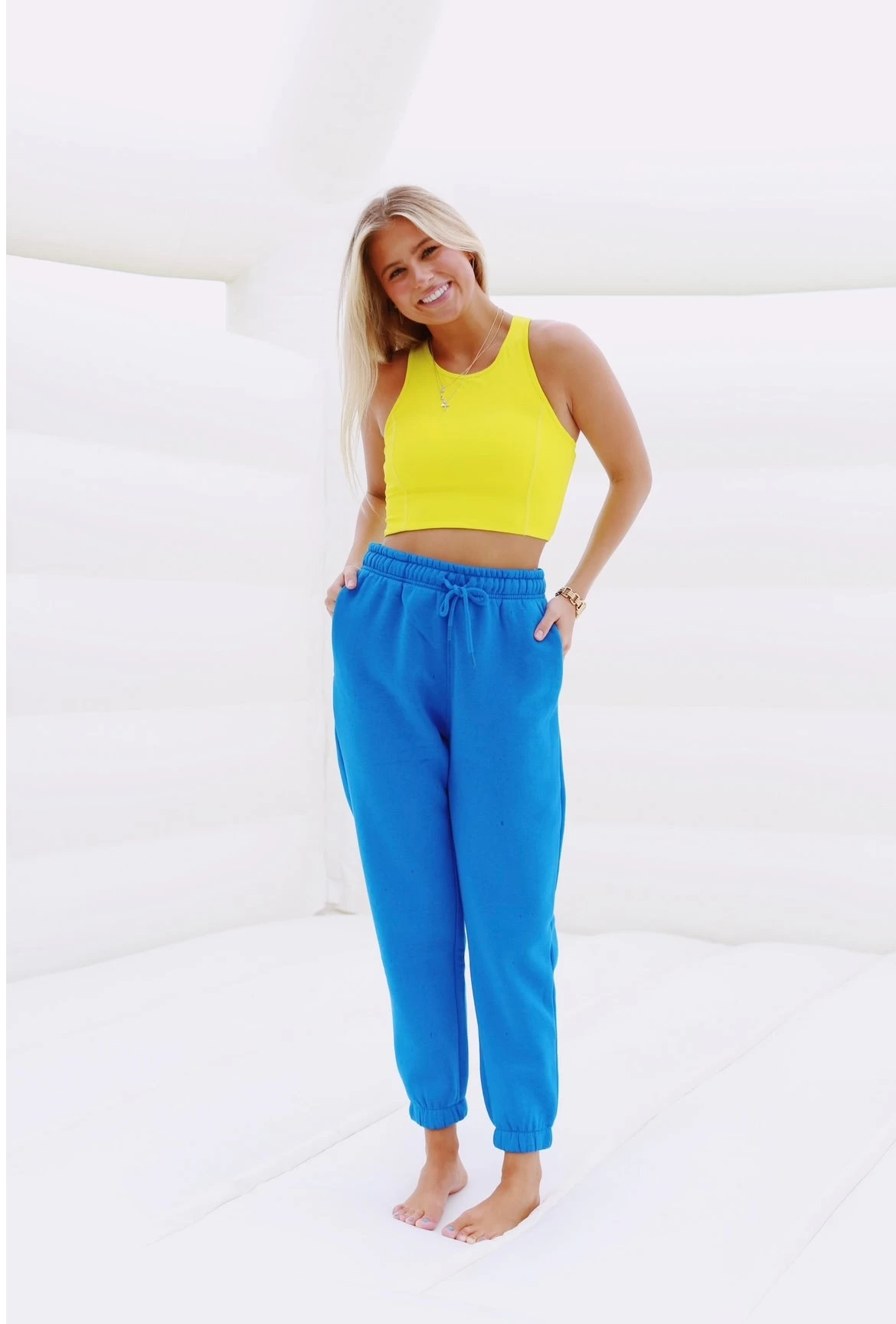 The Billow Sweatpants - Royal Blue 2 The Billow Sweatpants - Royal Blue - Image 2