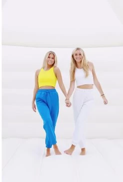 Yoga Padded Tank - White -Fashion Finds Outlet IMG 3990