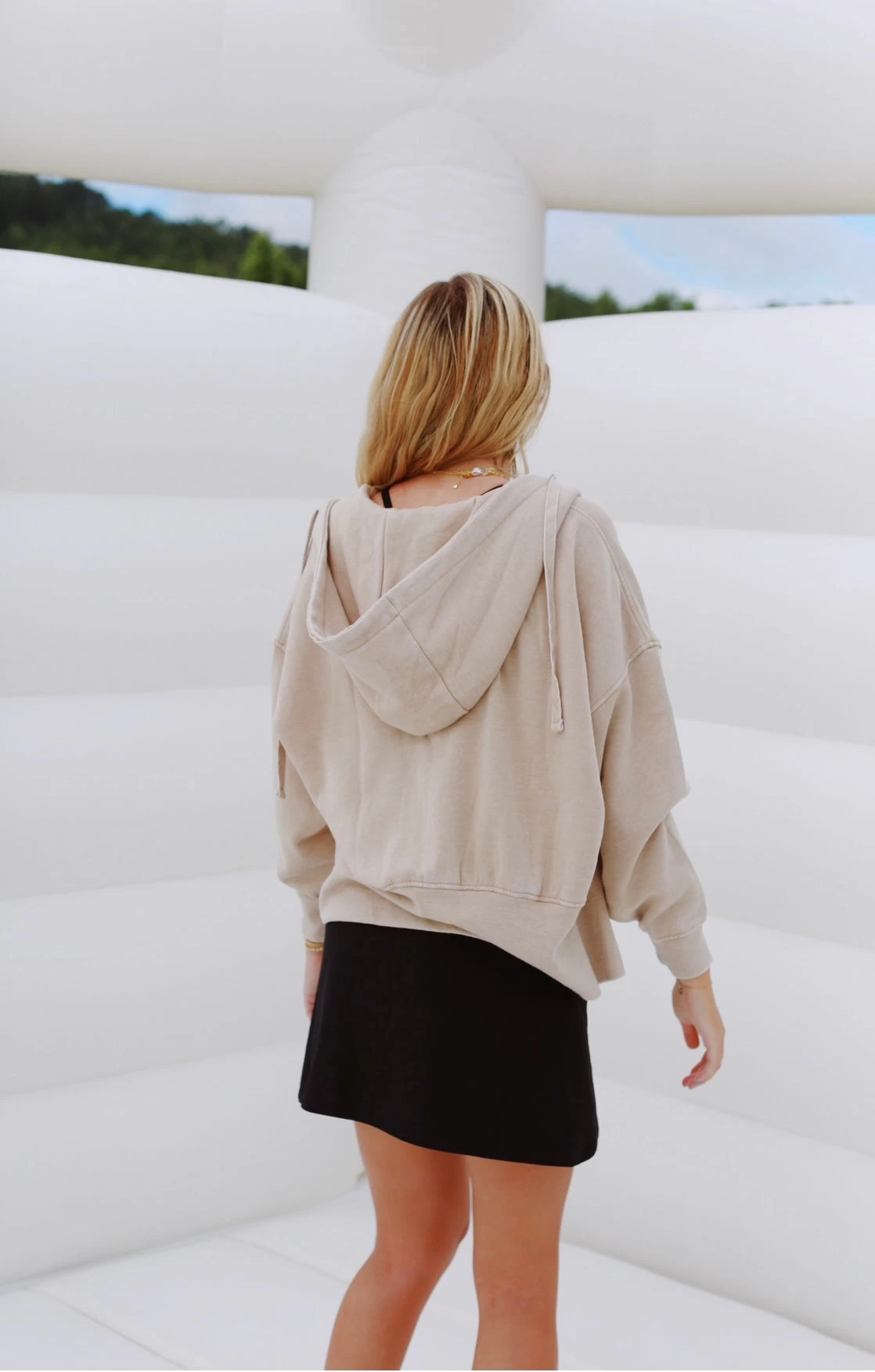 Throw It On Jacket - Natural 3 Throw It On Jacket - Natural - Image 3