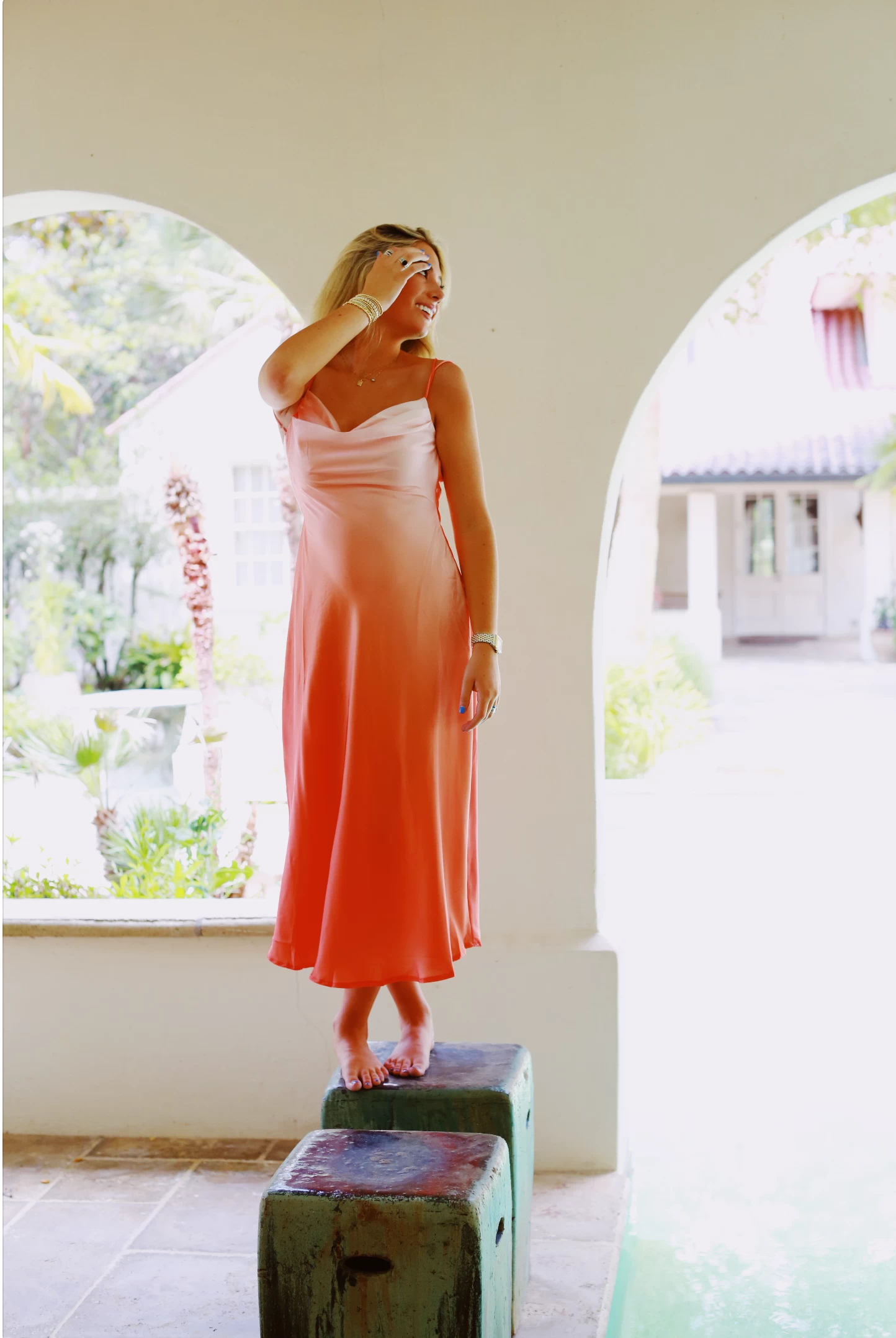 Moving To Cabo Dress - Orange 1 Moving To Cabo Dress - Orange