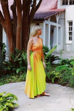 See The Sunset Dress - Orange Multi