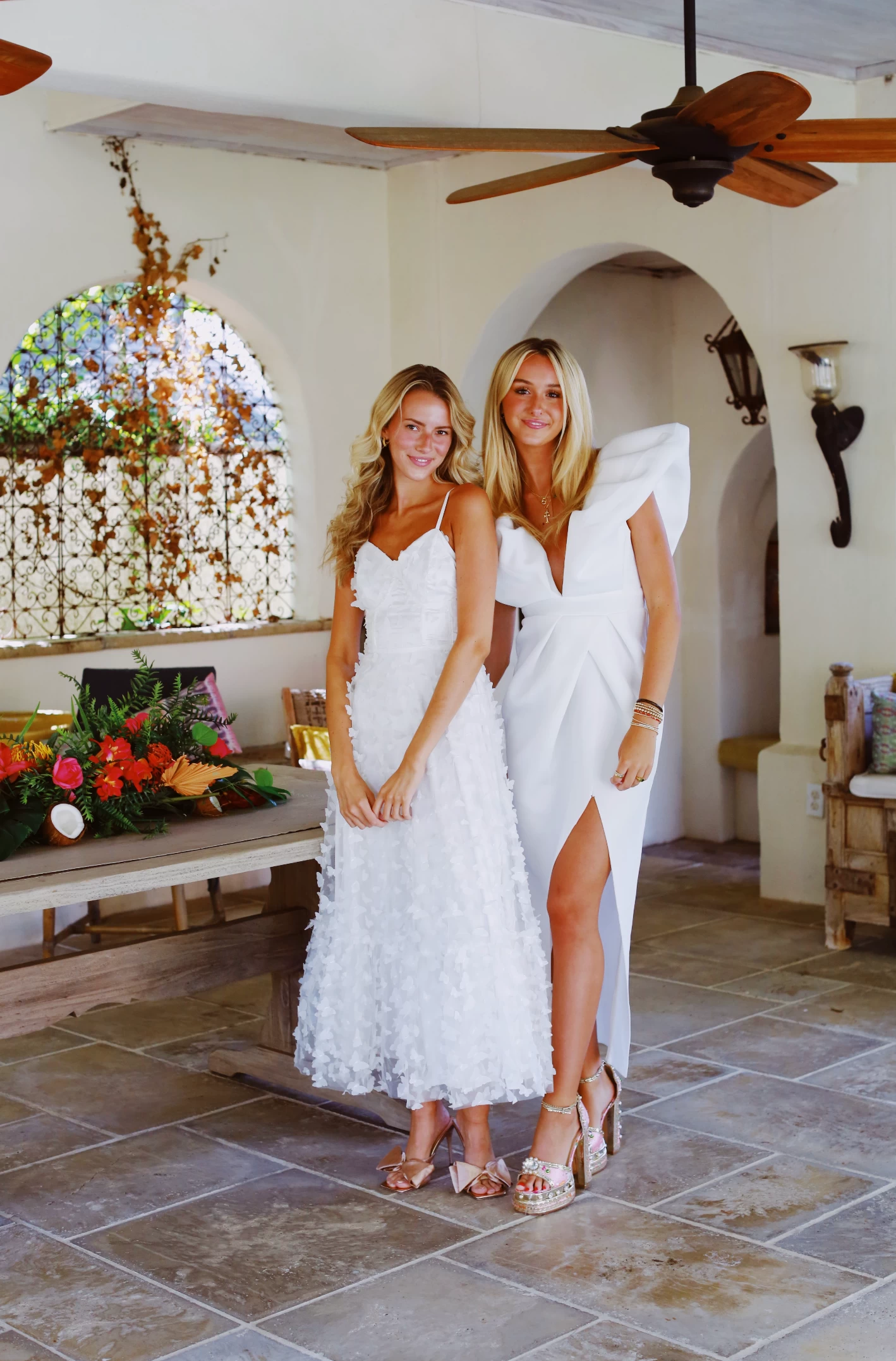 All The Butterflies Midi Dress - White 2 All The Butterflies Midi Dress - White - Image 2