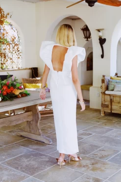 Broadway Midi Dress - White -Fashion Finds Outlet ScreenShot2023 07 05at12.20.18PM