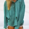 Pops Oversized Shirt - Green