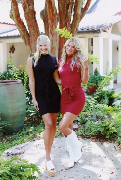 Who Won Dress - Black