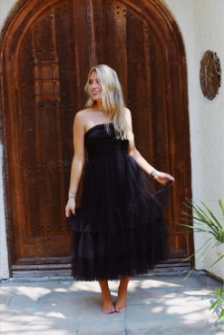 Follow My Lead Dress - Black