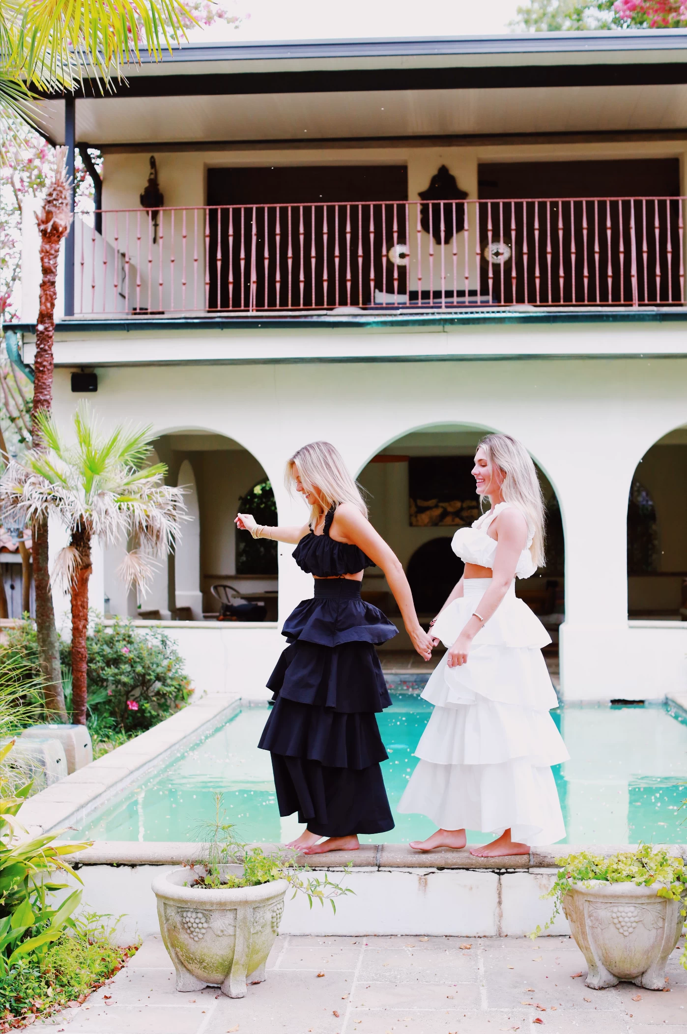 Runaway Tiered Maxi Skirt Set - Black 5 Runaway Tiered Maxi Skirt Set - Black - Image 5