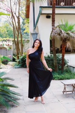 Shining & Chic Dress - Black