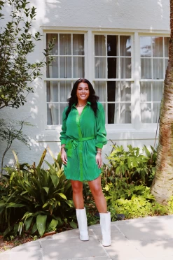 Lucky Me Dress - Green