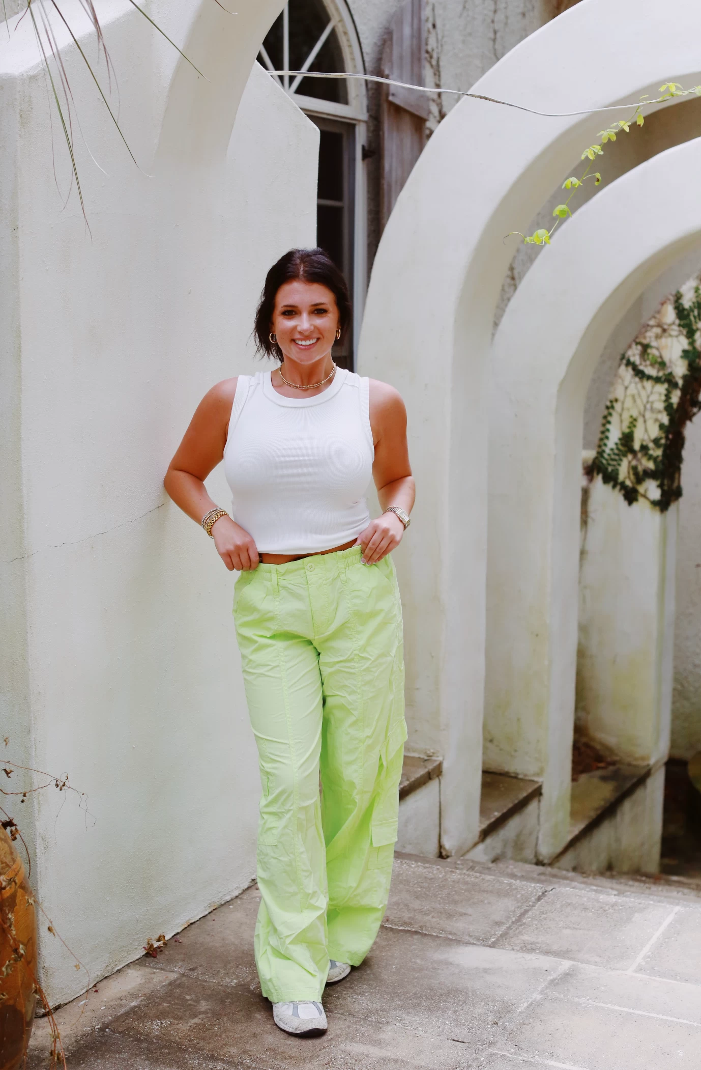 Graysn Cargo Pants - Green 1 Graysn Cargo Pants - Green