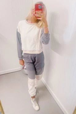 Running Laps Set - Grey