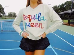 Tequila Queen Sweater - QUEEN OF SPARKLES