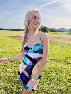 Kiki Twist Cami Dress - Blue -Fashion Finds Outlet image 0632e690 02e4 4c09 8b8e 05f89edc3763