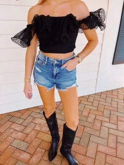 Forever Loving Super High Rise Denim Shorts - Plusses