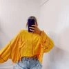 Endless Possibilities Oversized Top - Mango