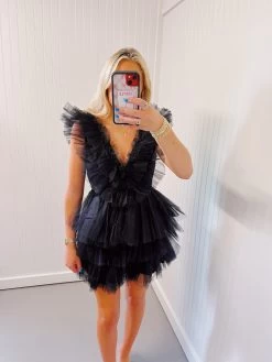 Top Tier Tulle Dress - Black -Fashion Finds Outlet image 4f9f1465 5b12 402e a20c ef4fb0a8ede8