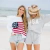 USA Baby Set - Heather Grey