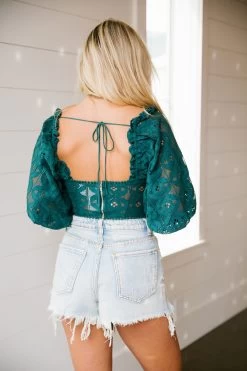 Sugar And Spice Lace Bustier Crop Top - Forest Green 5 Sugar And Spice Lace Bustier Crop Top - Forest Green -Fashion Finds Outlet image 64eb276b f6c3 4108 9eb9 97ca9ce52ba7