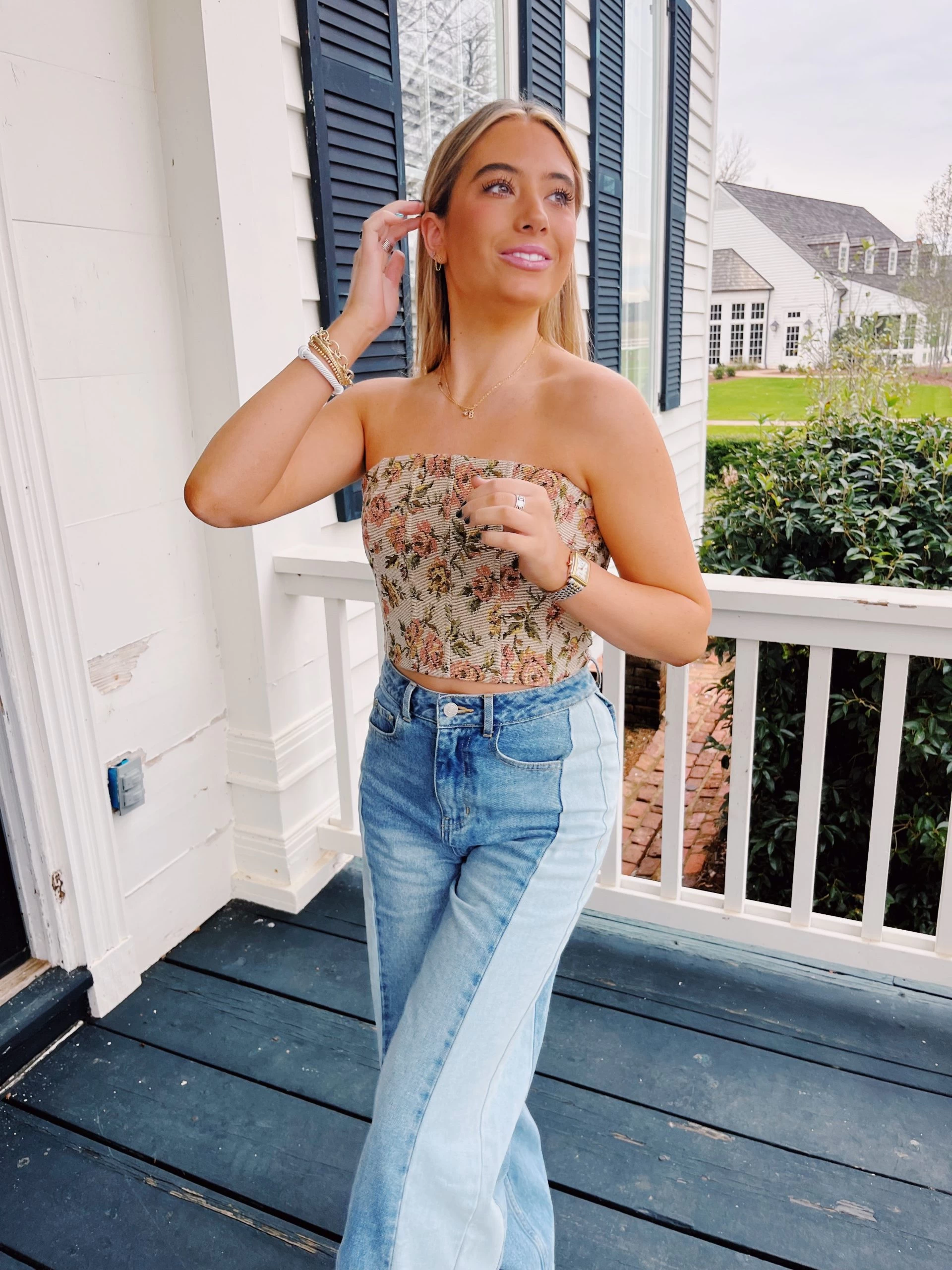 Mae’s Corset Top - Natural 1 Mae’s Corset Top - Natural