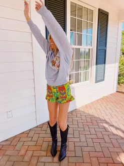 Signature Piece Ruffle Shorts - Green -Fashion Finds Outlet image 6f4c6146 c450 4071 9456 255001af5969