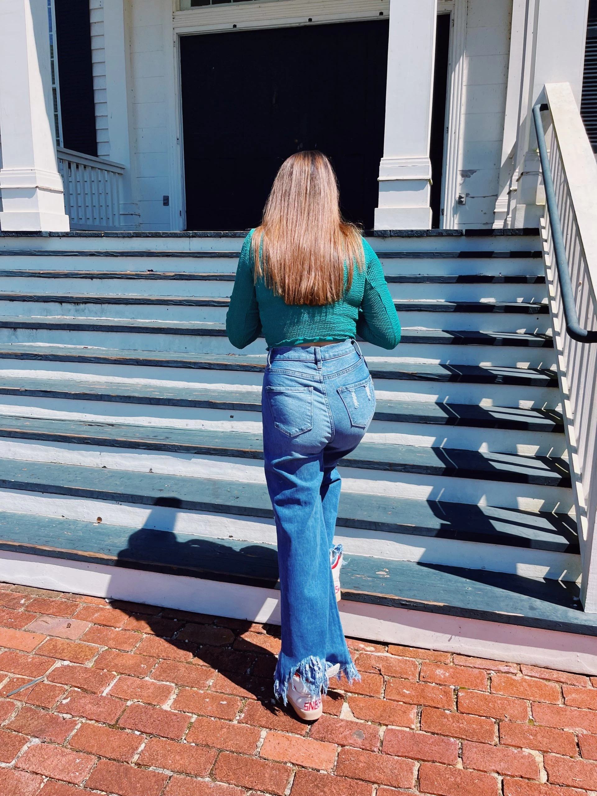 Danie Distressed Jean - Medium Stone 2 Danie Distressed Jean - Medium Stone - Image 2