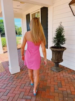 Foxy Lady Cargo Pocket Mini Dress - Pop Pink -Fashion Finds Outlet image 79145048 30cc 4c1c 99e8 abf5f54c0ce9