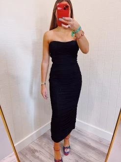 To The Dance Floor Dress - Black