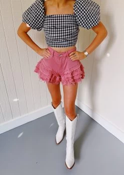 Catch Me If You Can Shorts - Blush