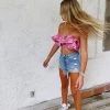 Pretty People Top - Pink/Red