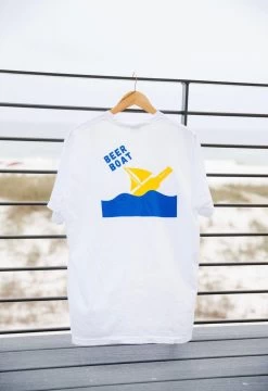 Sulphur Branch Social Club Boat Tee - White