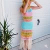 Bahama Mama Crochet Dress - Multi