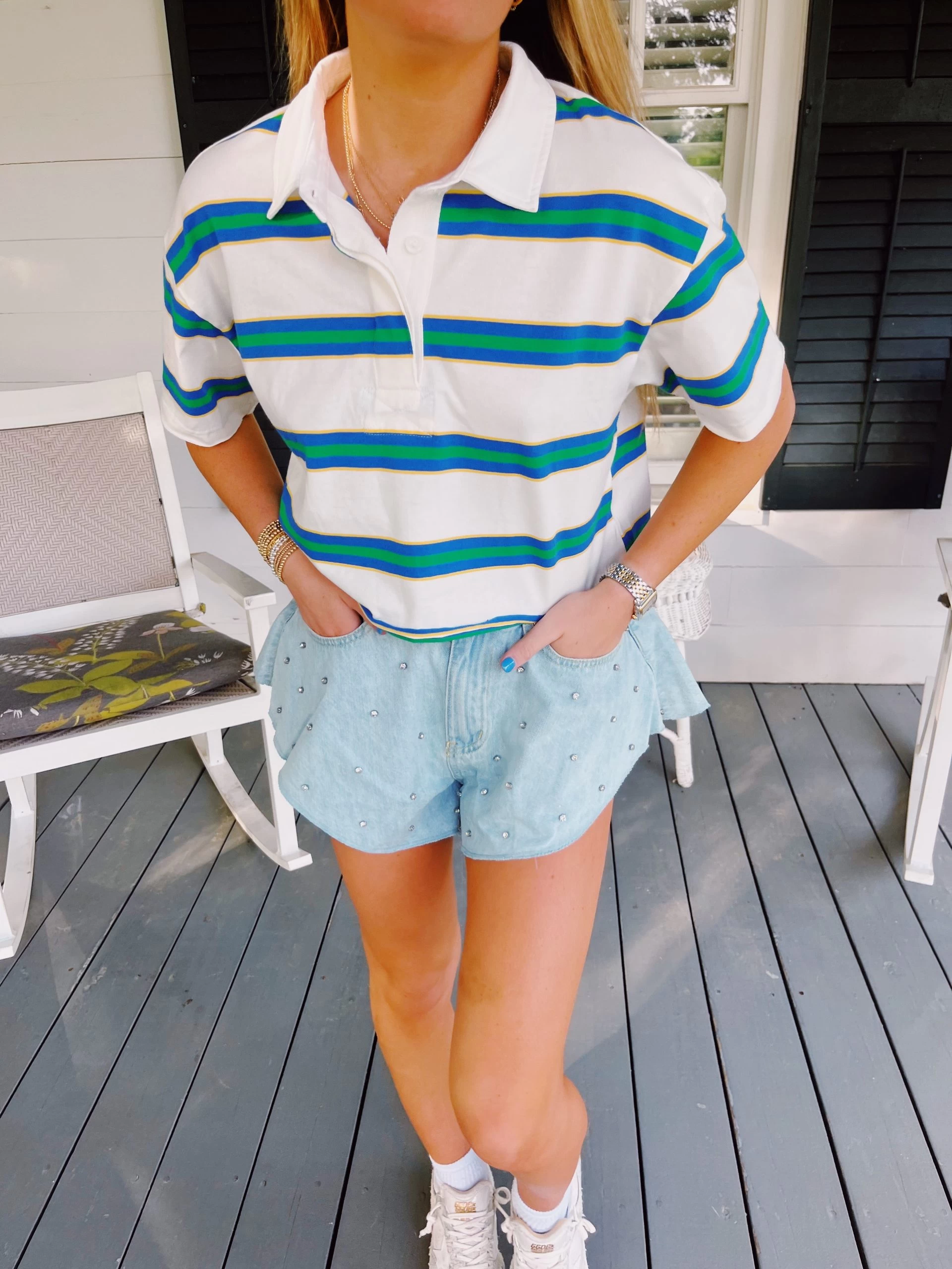 Marco Polo Top - White 2 Marco Polo Top - White - Image 2