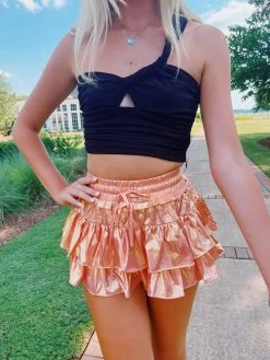 The Daisy Skirt - Rose Gold