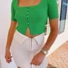 Hipster Fold Over Mini Skirt - White