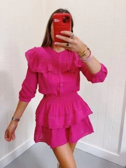 The Lacey Set - Fuchsia/Bottoms