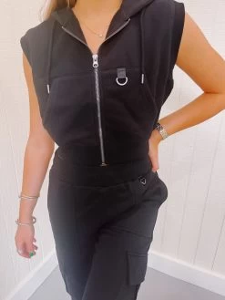 Fashion Finds Outlet 13 Utility Vest - Black