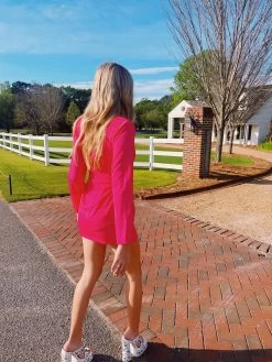 Leanna Dress - Fuchsia -Fashion Finds Outlet image fd93a483 1465 4ba3 bddb d219456af0d4